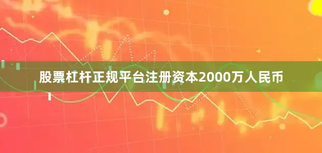 股票杠杆正规平台注册资本2000万人民币